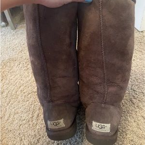 Chocolate brown ugg boots